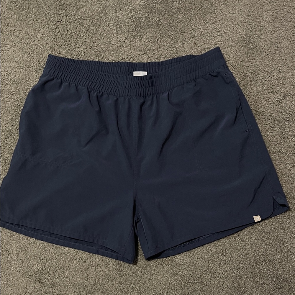 Women's Navy Athletic Shorts